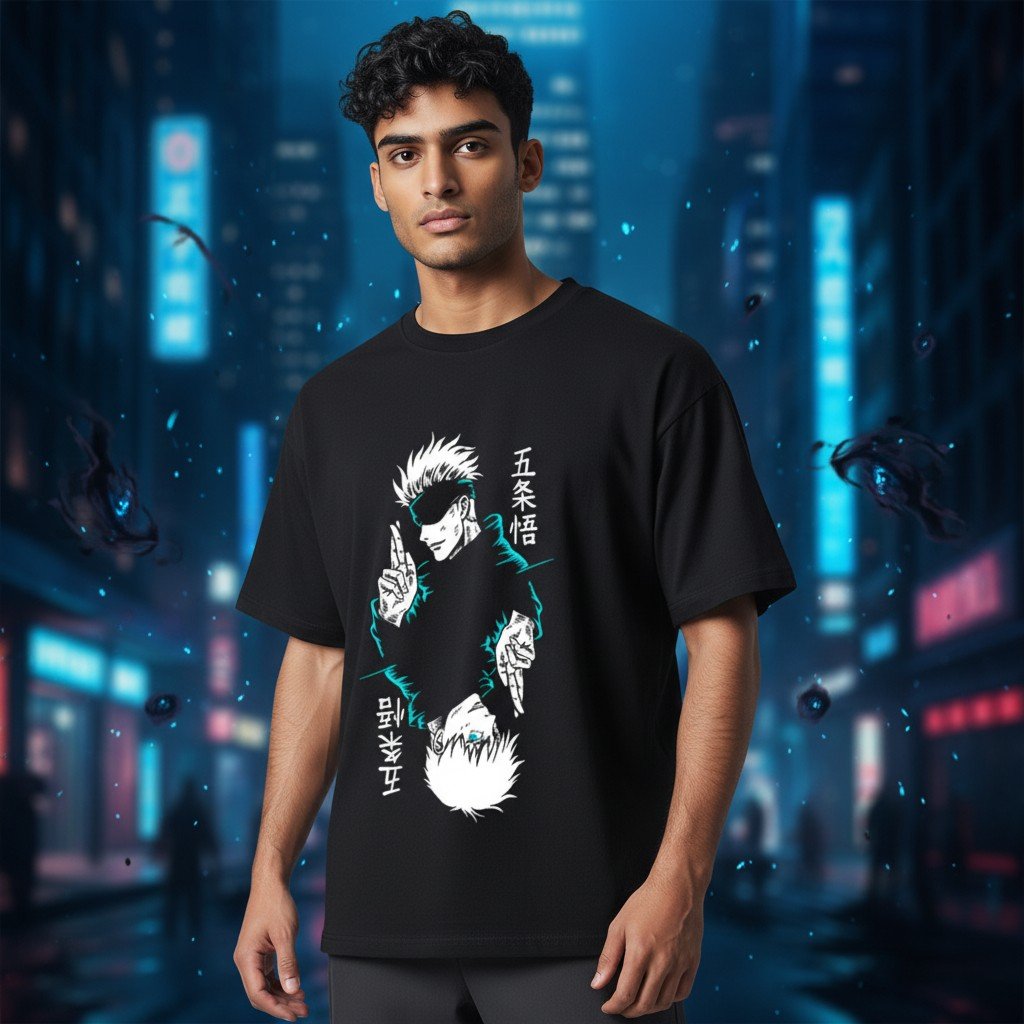 Remera Satoru Gojo - Vacío Inconmensurable (Muryoukuusho) - Image 4