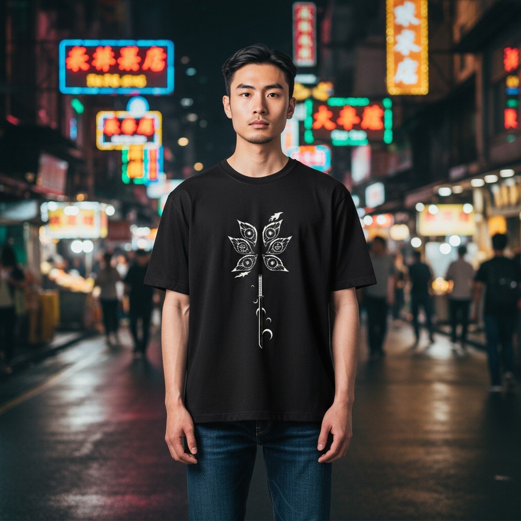 Remera Kokushibo - Aliento Lunar - Image 4