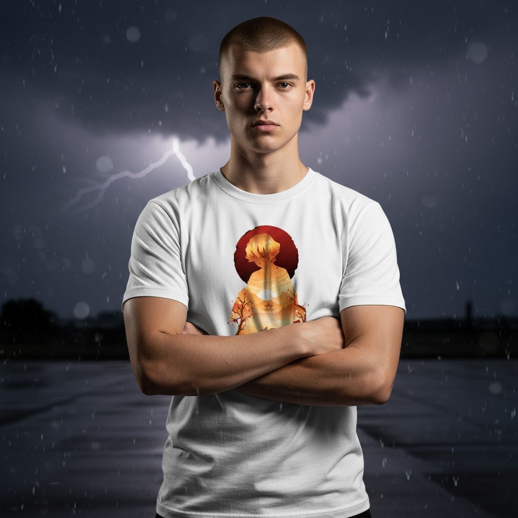 Remera Zenitsu - El Cazador Durmiente - Image 3
