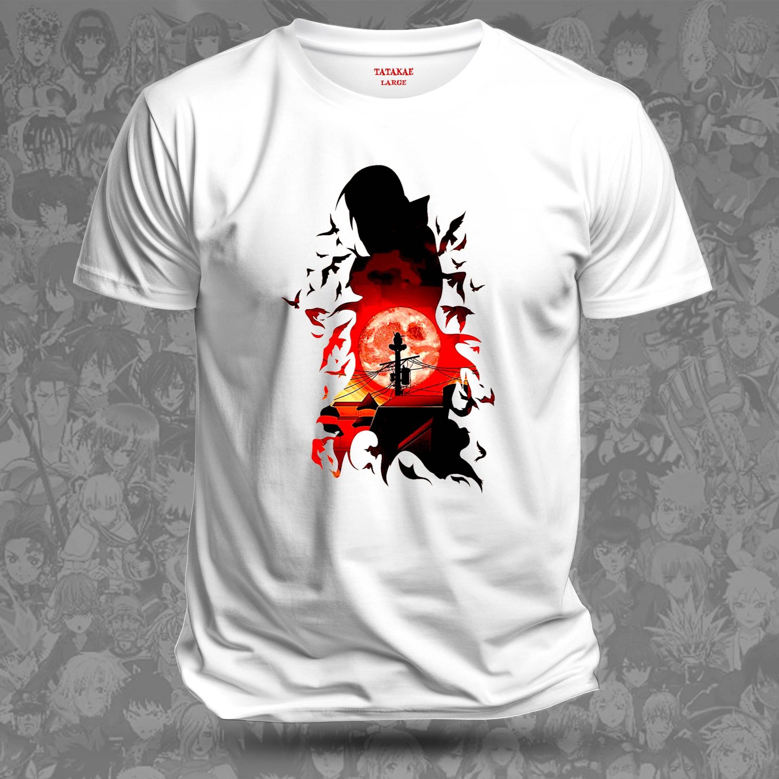Remera Itachi - Sacrificio en las Sombras (Akatsuki)