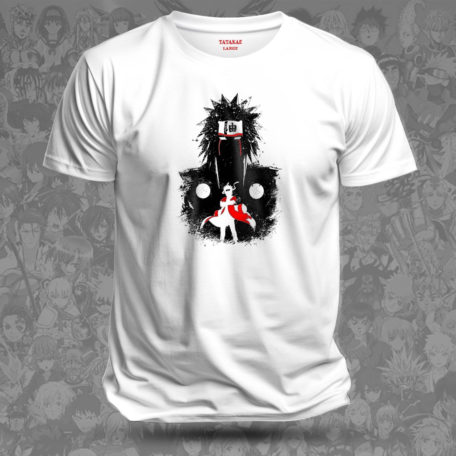 Remera Jiraiya & Naruto - El Legado de la Profecía