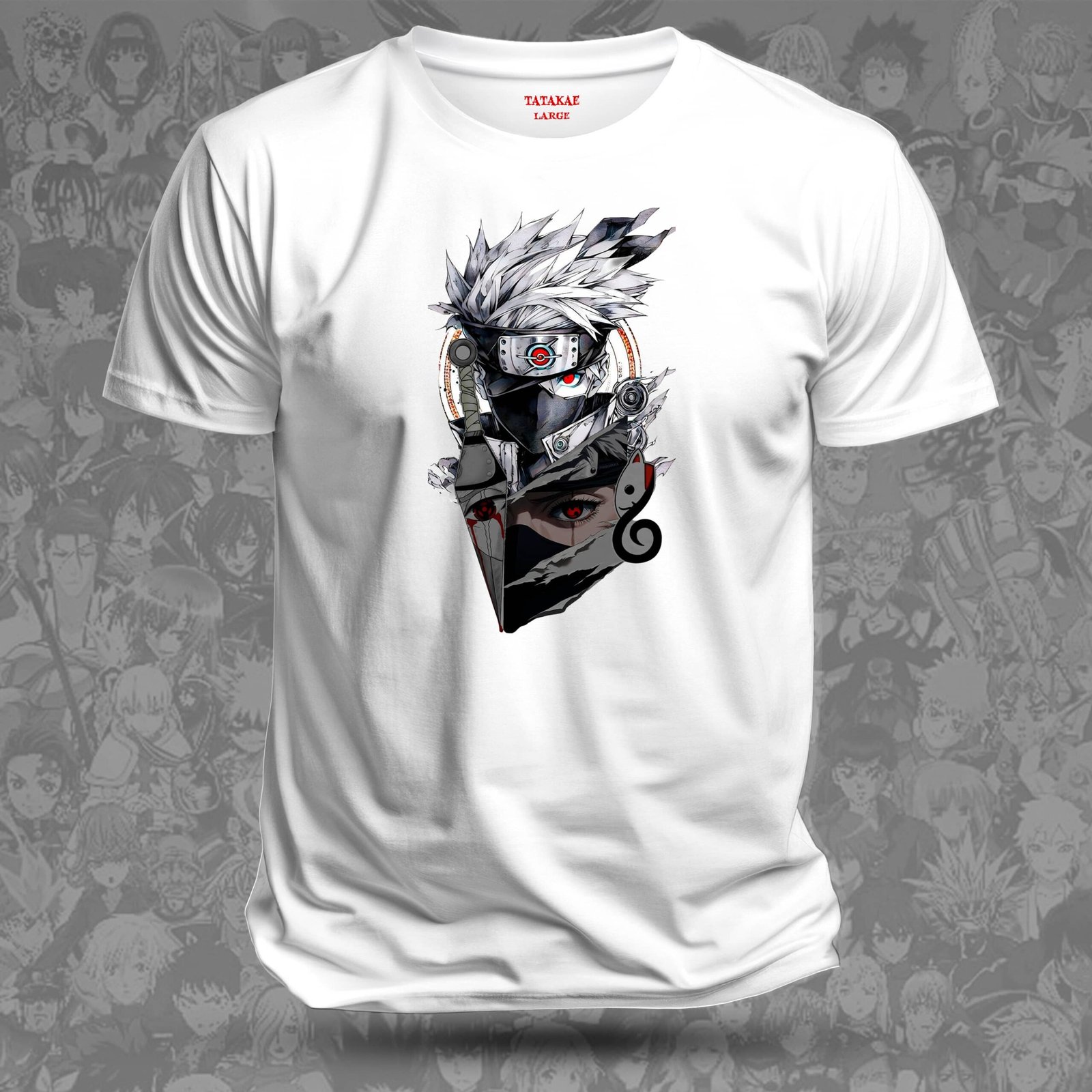 Remera Kakashi - Cortador de Relámpagos (Raikiri)