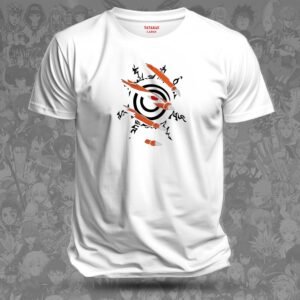 Remera Naruto - El Poder del Zorro Kurama (Sello)