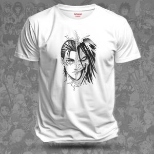 Remera Eren Yeager - Dos Lados de la Libertad