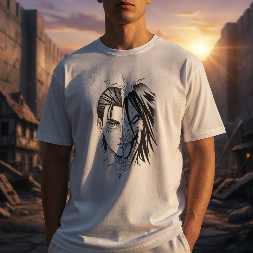 Remera Eren Yeager - Dos Lados de la Libertad - Image 3