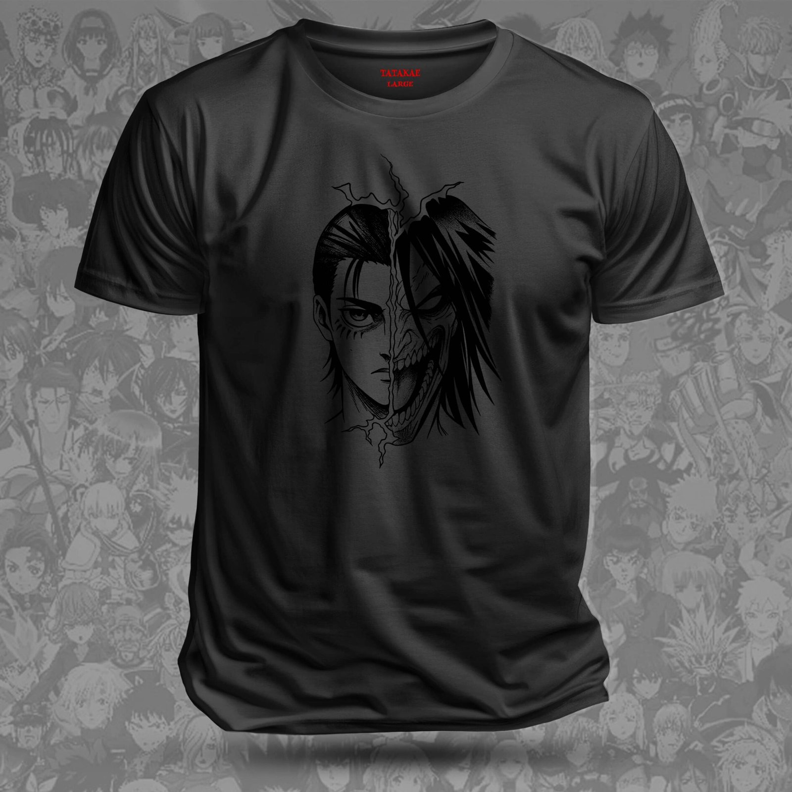 Remera Eren Yeager - Dos Lados de la Libertad - Image 2