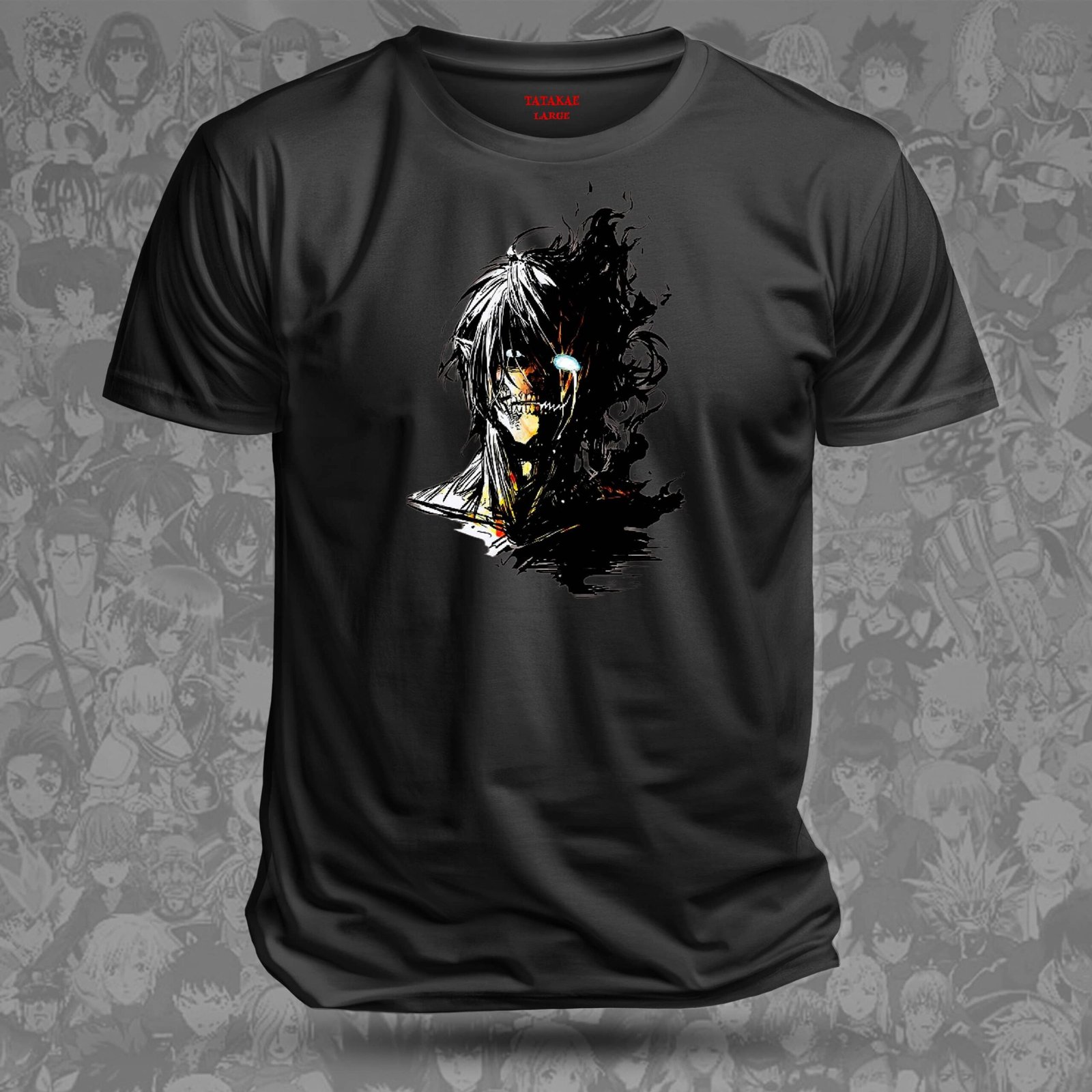 Remera Eren - Shingeki no Kyojin (Titán de Ataque) - Image 2